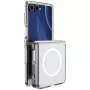 UNIQ LifePro Xtreme MagClick -latauskotelo Samsung Galaxy Z Flip8 - läpinäkyvä