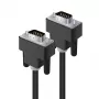 ALOGIC VGA-MM-02 2 m VGA-VGA-kaapeli äänellä, musta