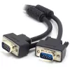 ALOGIC VGA-MM-02 2 m VGA-VGA-kaapeli äänellä, musta
