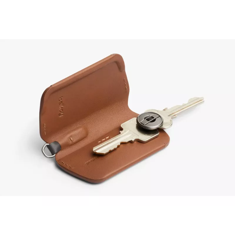 Bellroy Key Cover 3rd Edition karamellinahkainen avainjärjestelijä