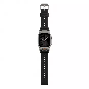 SKINARMA Talon -ranneke Apple Watch Ultra 49 mm:lle, musta