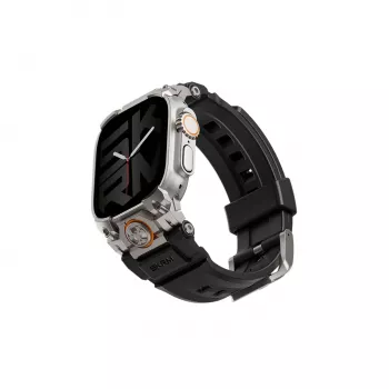 SKINARMA Talon -ranneke Apple Watch Ultra 49 mm:lle, musta