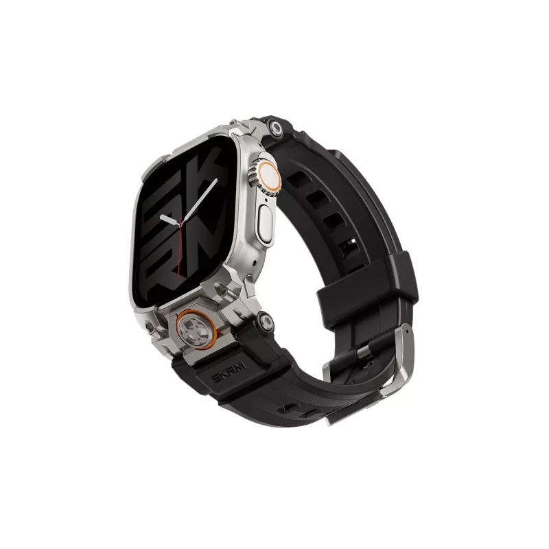 SKINARMA Talon -ranneke Apple Watch Ultra 49 mm:lle, musta