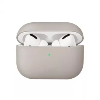 UNIQ Lino -silikonikotelo Apple AirPods Pro -kuulokkeille - beige ivory