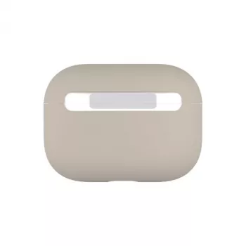 UNIQ Lino -silikonikotelo Apple AirPods Pro -kuulokkeille - beige ivory