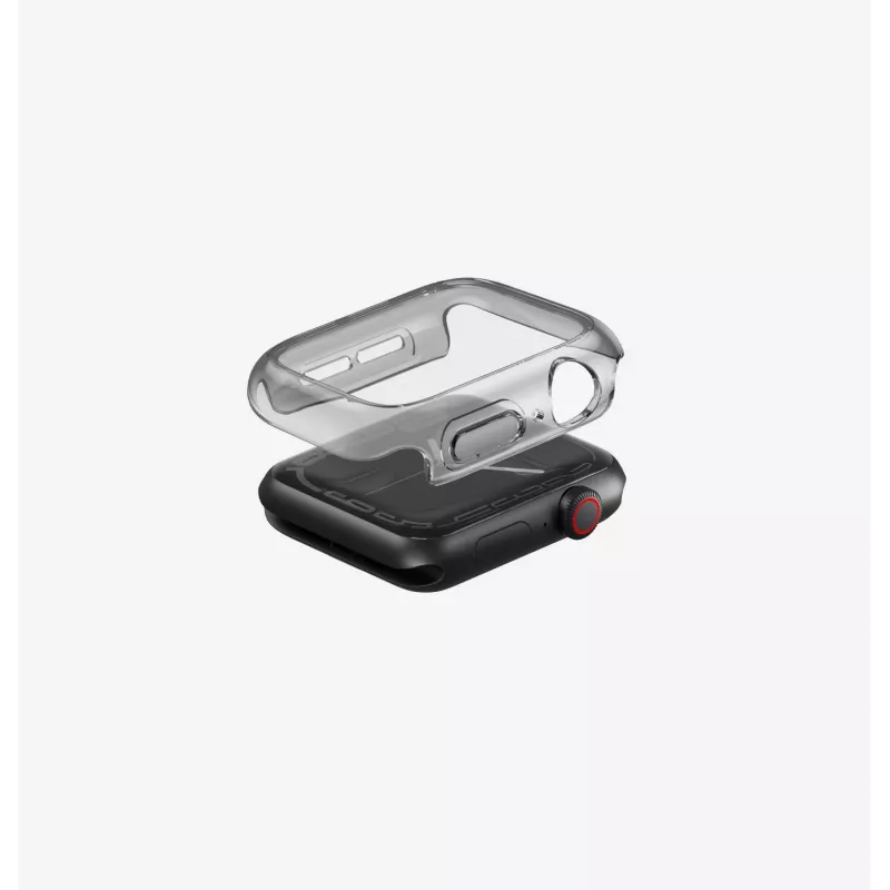 UNIQ Garde Clear -kotelo Apple Watch Series 7/8/9 45 mm:lle