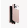 UNIQ Lino MagClick -latauskotelo iPhone 17 Pro Max -puhelimelle - pinkki