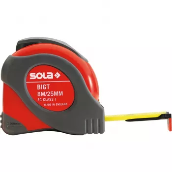 SOLA MIARA ZWIJANA BIG T 8 m -magneettimittanauha automaattisella kelautuksella
