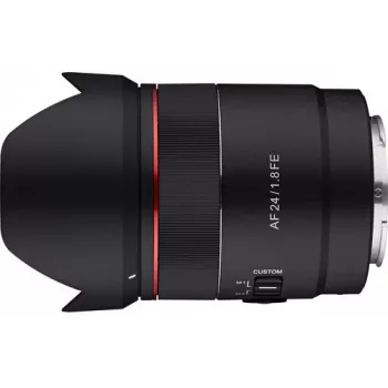 Samyang AF 24mm f/1.8 -objektiivi Sony-kameroille (F1215006101)
