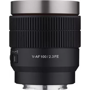Samyang V-AF T 2.3/100 FE Sony E automaattitarkenteinen teleobjektiivi