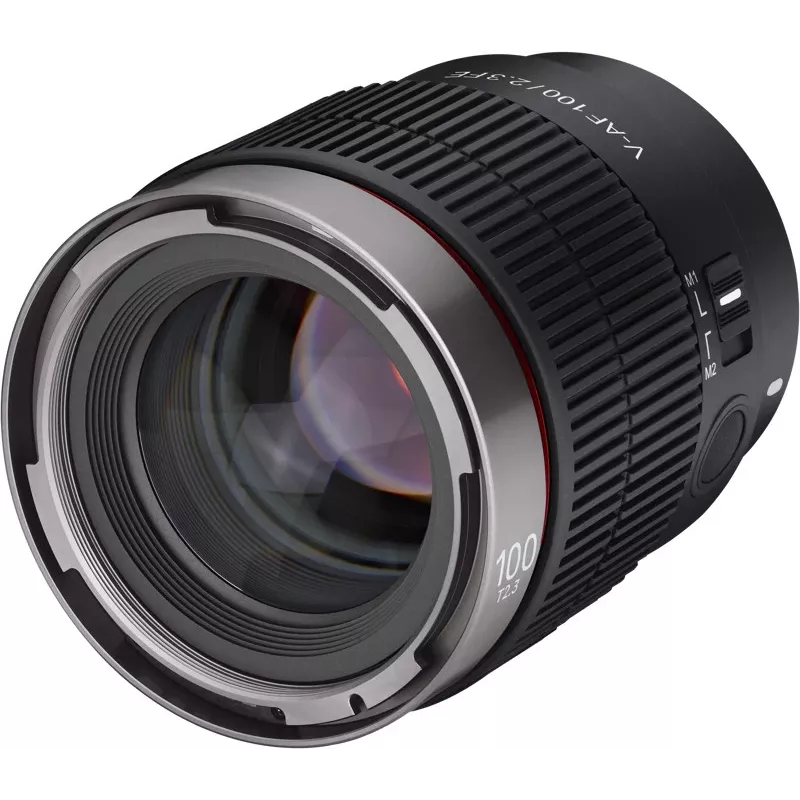 Samyang V-AF T 2.3/100 FE Sony E automaattitarkenteinen teleobjektiivi