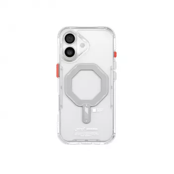 Skinarma Saido magneettinen latauskotelo iPhone 17 - läpinäkyvä