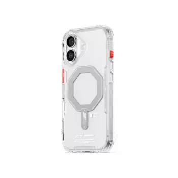 Skinarma Saido magneettinen latauskotelo iPhone 17 - läpinäkyvä