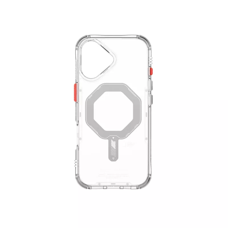 Skinarma Saido magneettinen latauskotelo iPhone 17 - läpinäkyvä