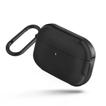 UNIQ Valencia antibakteerinen kotelo AirPods Pro – keskiyönmusta