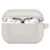 UNIQ Vencer silikonikotelo Apple AirPods Pro 2. sukupolvi (2022/2023) - liitukivenharmaa