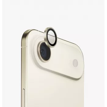 Apple iPhone Air -kameran linssinsuoja UNIQ Optix alumiini asennusapuvälineellä, Kulta