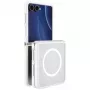 Samsung Galaxy Z Flip8 -latauskotelo UNIQ Veren AF Magclick, Valkoinen