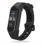 Tech-Protect Armour TPU-kumiranneke Xiaomi Mi Band 7 -rannekkeelle, musta