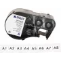 Brady M4C-375-422 itselaminoituva vinyylitarrakasetti BMP41/BMP51/BMP53/M511-tulostimille, valkoinen, 25,4 mm x 6,4 m