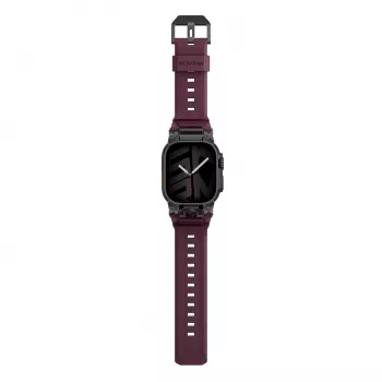Skinarma Talon ranneke Apple Watch Ultra 49mm burgundinpunainen