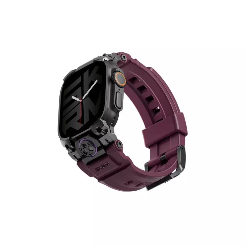 Skinarma Talon ranneke Apple Watch Ultra 49mm burgundinpunainen