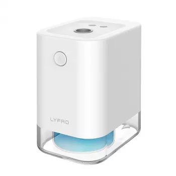 UNIQ LYFRO Flow automaattinen kosketukseton saippua-annostelija, 300 ml, valkoinen