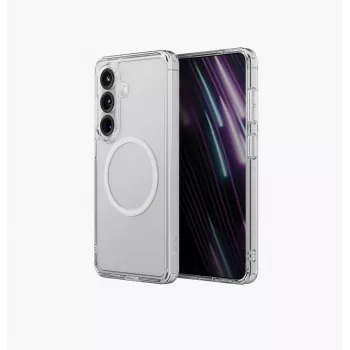 UNIQ LifePro Xtreme MagClick -latauskuori Samsung Galaxy S26 -puhelimelle - läpinäkyvä