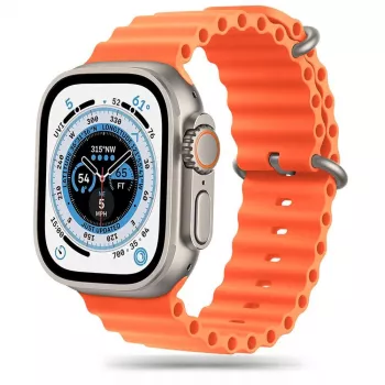 TECH-PROTECT IconBand Pro Apple Watch -ranneke 42/44/45/49mm oranssi