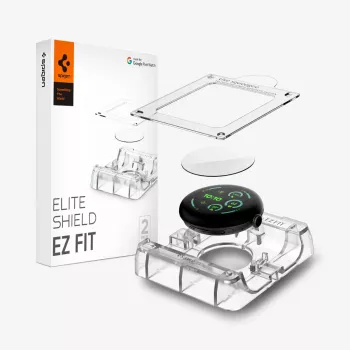 SPIGEN Elite Shield EZ Fit 2 kpl:n pakkaus hydrogeelikalvo näytönsuoja Google Pixel Watch 3/4/5 (41 mm), kirkas