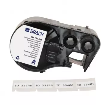 BRADY M4-130-492 R6600 hartsinen lämpösiirtonauha BMP41/BMP51/BMP53/M511 -laitteille, musta, 45,72 mm x 22,86 m