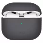UNIQ Lino -silikonikotelo AirPods 3. sukupolvi, tuhkanharmaa
