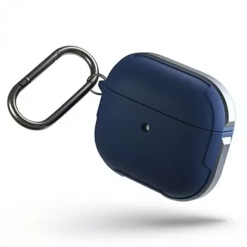 UNIQ Valencia antibakteerinen kotelo AirPods 3. sukupolvi, sininen