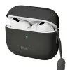 UNIQ Lino -silikonikotelo AirPods Pro 2. sukupolvi (2022/2023), tuhkanharmaa