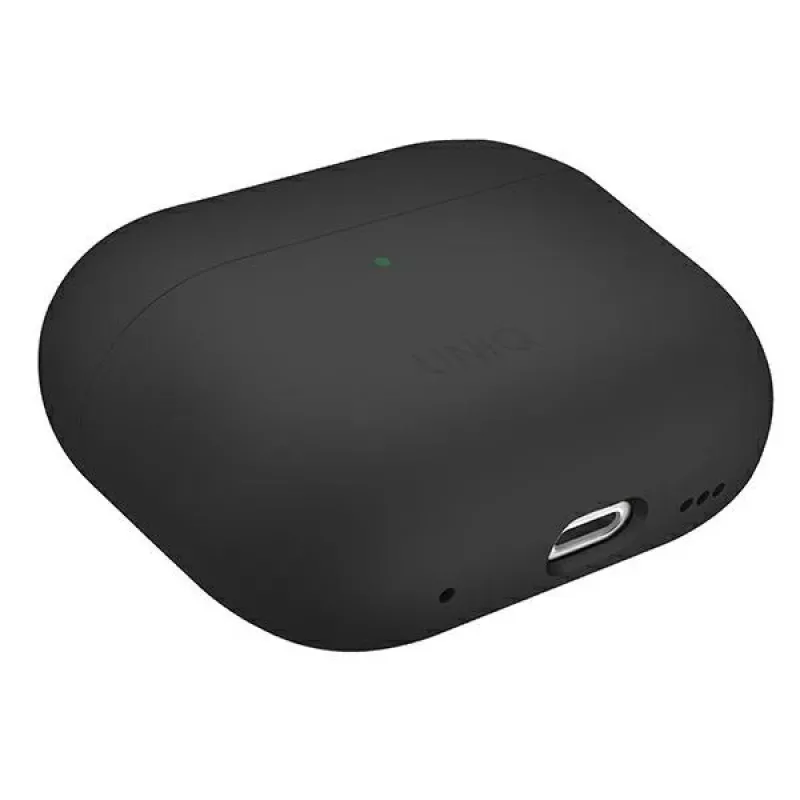 UNIQ Lino -silikonikotelo AirPods Pro 2. sukupolvi (2022/2023), tuhkanharmaa