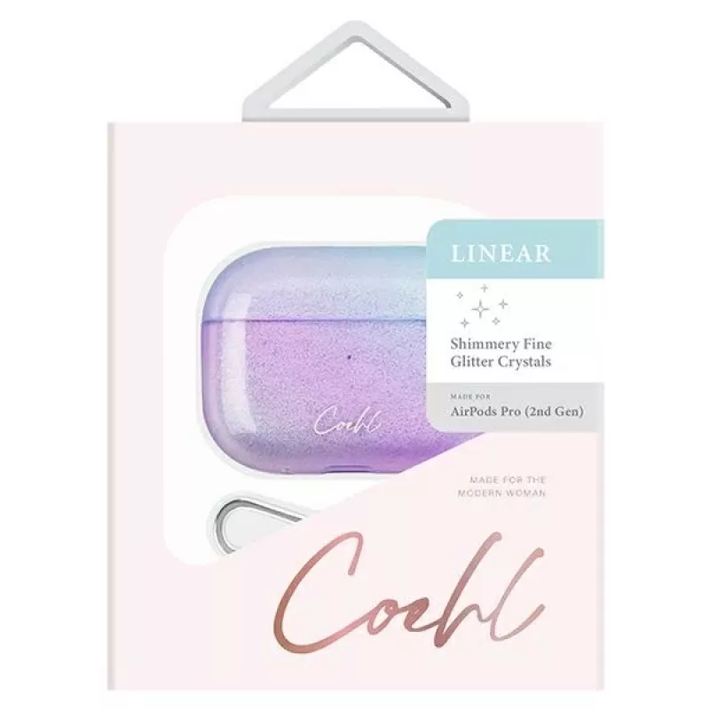 UNIQ Coehl Linear -kotelo AirPods Pro 2 (2022/2023) - Stardust