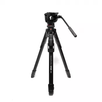 Manfrotto MKONEVA-500X hybridi valokuva-videojalusta nestepäällä, 5-osaiset alumiinijalat, pikakiinnikkeet, pikakeskiputki, kantolaukku