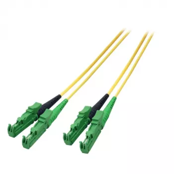 EFB R&M duplex-patchkaapeli E2000/APC - E2000/APC OS2 singlemode 3m LSZH 3mm keltainen G657A1 laatuluokka C