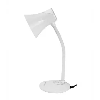 Esperanza POLARIS pöytävalaisin E27 12W LED valkoinen ELD111W