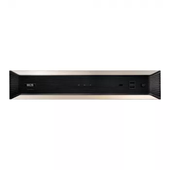BCS 64-kanavainen 4K AI-verkkotallennin, 8 paikkaa RAID, 384 Mbps, kasvojentunnistus, ANPR, 2U rack-asennus