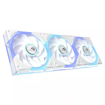 ASUS ROG Eurux GR120 ARGB Reverse -tuuletin, 120 mm, 3 kpl:n pakkaus, valkoinen (90DA00K3-B09020)