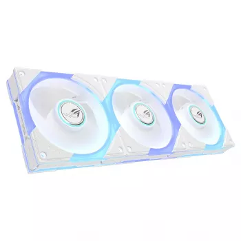 ASUS ROG Eurux GR120 ARGB Reverse -tuuletin, 120 mm, 3 kpl:n pakkaus, valkoinen (90DA00K3-B09020)