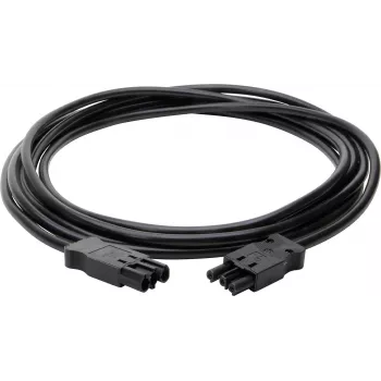 Kopp GST18i3 liitäntäkaapeli pistoke-pistoke 1,5 mm² 5 m musta