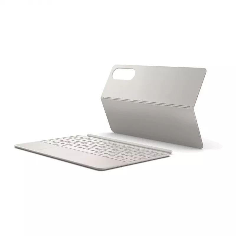 Lenovo Yoga Tab hopea foliokotelo jalustalla ja magneettisulkimella