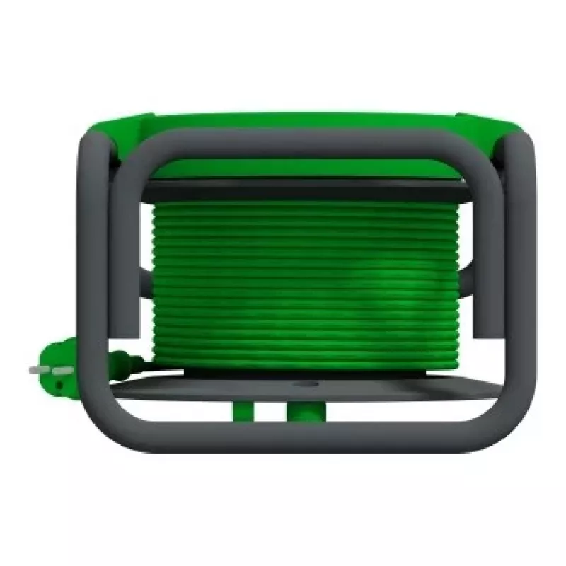 Schneider Electric IMT33147 Odace 4-osainen pistorasialista 1,5 m kaapelilla, valkoinen