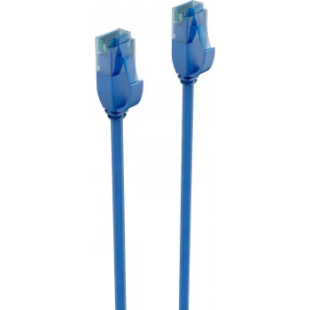 ShiverPeaks BASIC-S ohut Cat.6 U/UTP verkkokaapeli, 5m, sininen