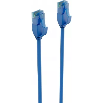 shiverpeaks BS08-22021 Cat.6 U/UTP Slim -patch-kaapeli, 1 m, sininen