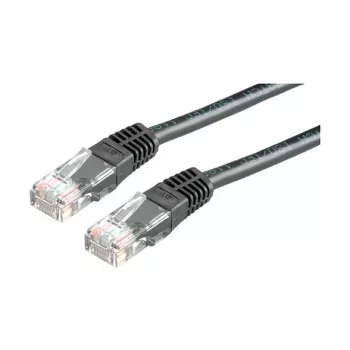 VALUE Cat.6 Class E UTP verkkokaapeli RJ45 pistoke RJ45 pistokkeeseen, musta, 2 m
