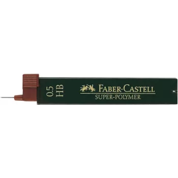 FABER-CASTELL Super-Polymer lyijytäytekynän vaihtolyijyt 0,5 mm HB (24 kpl:n pakkaus)