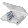 ANSMANN 1311-0035 Li-Ion-akut, Micro AAA Typ 500, 4 kpl ja kotelo
